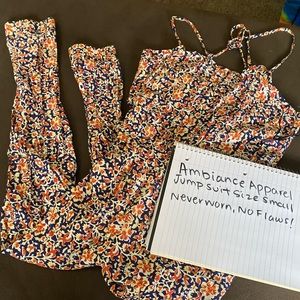 Ambiance apparel jumpsuit